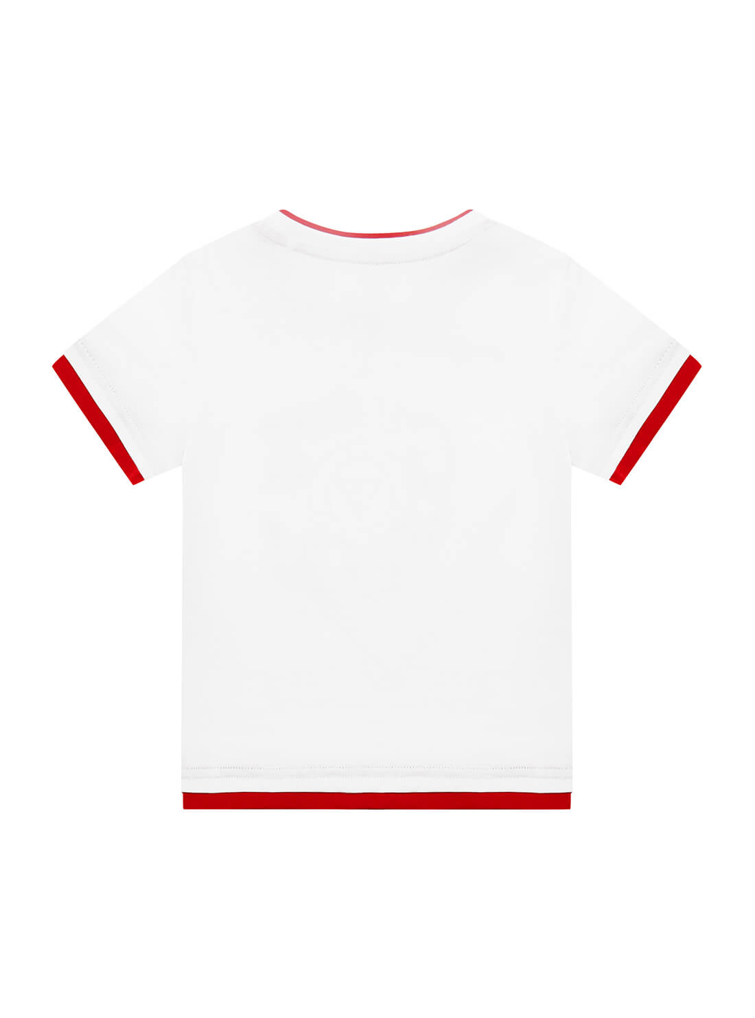 GUESS Kids Baby Boys Red GUESS Team T-Shirt (3-24m) I1YI01K8HM0 Back View