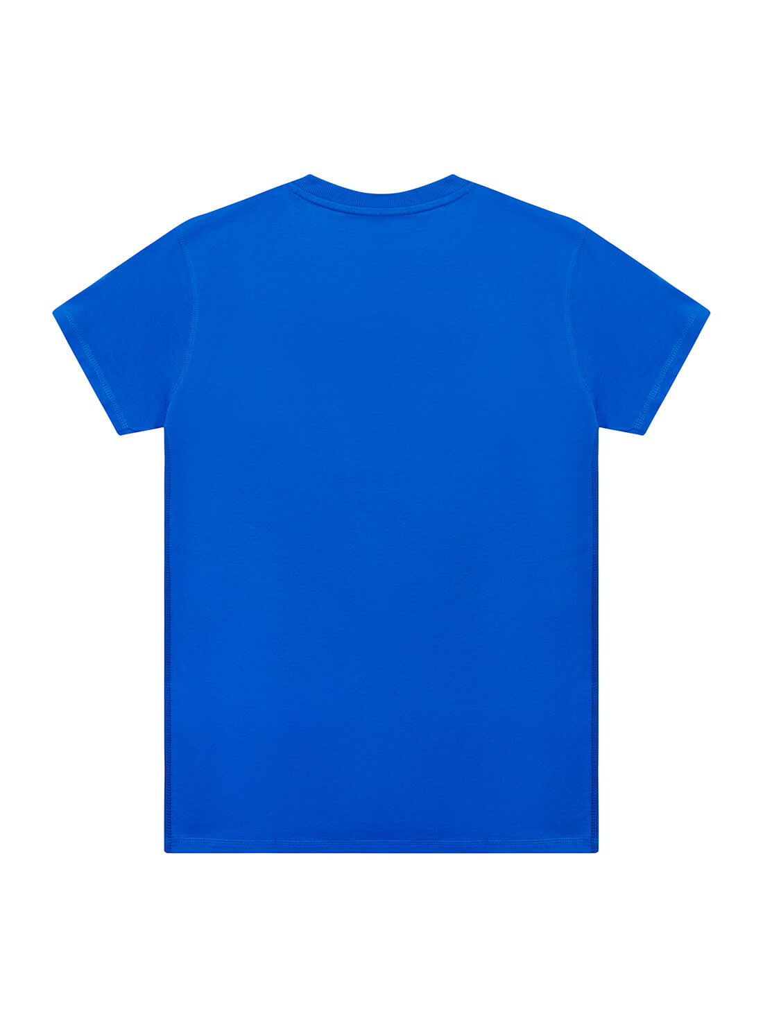 GUESS Big Boy Blue Graphic Logo T-Shirt (7-16) L1YI01K8HM0 Back View