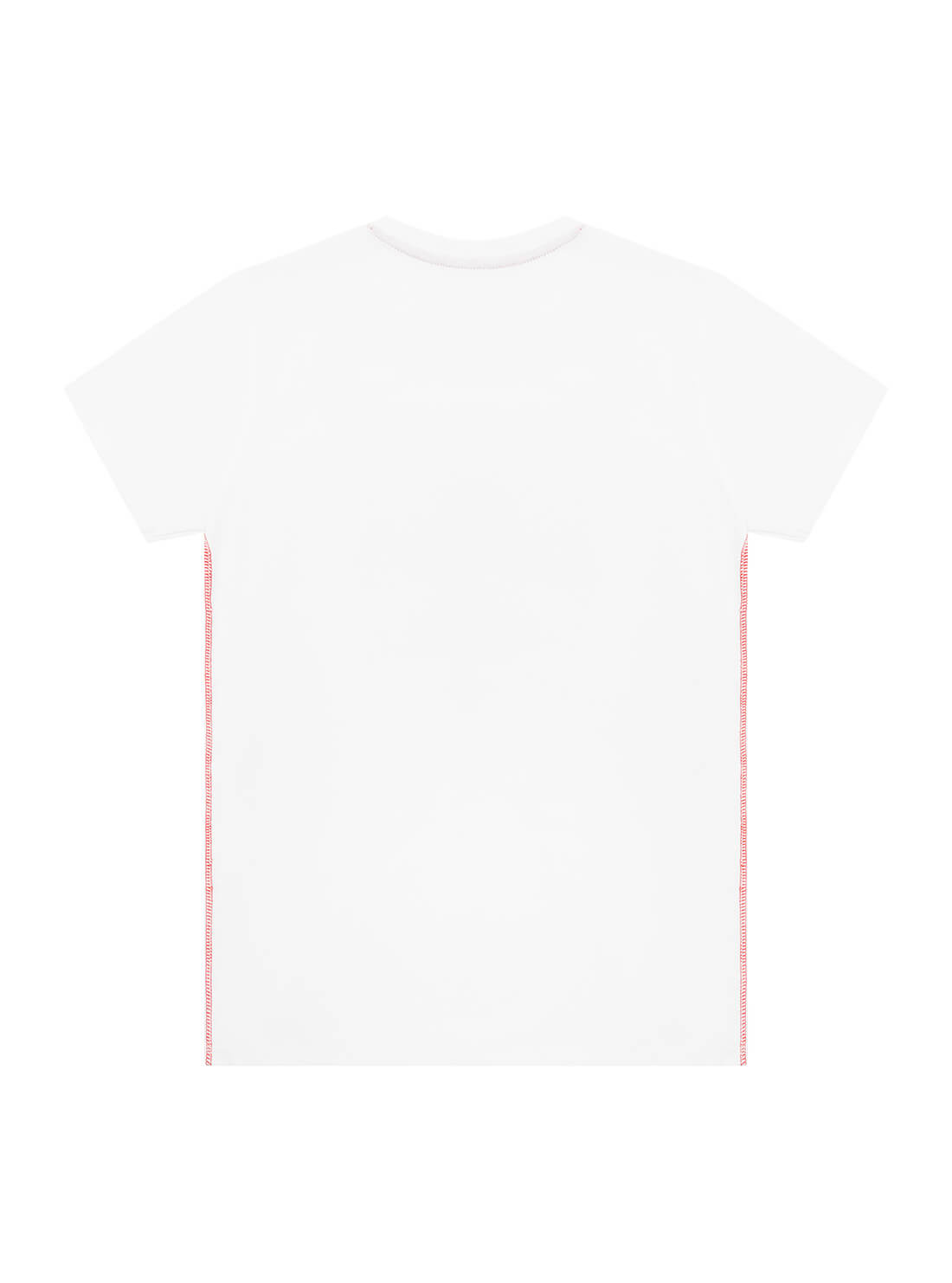 GUESS Big Boy White Graphic Logo T-Shirt (7-16) L1YI01K8HM0 Back View