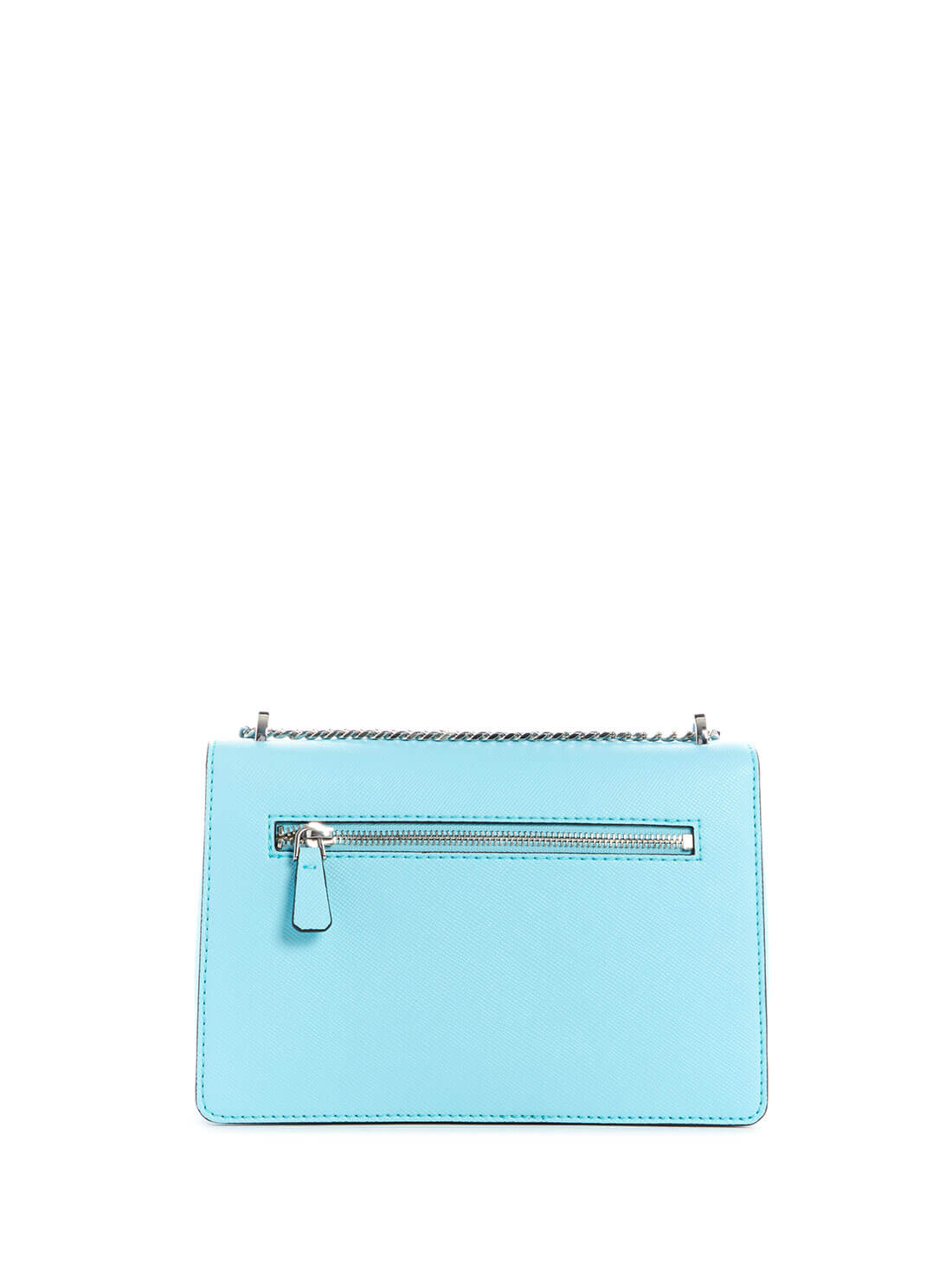 GUESS Women's Aqua Katey Convertible Crossbody AY787021 Back View
