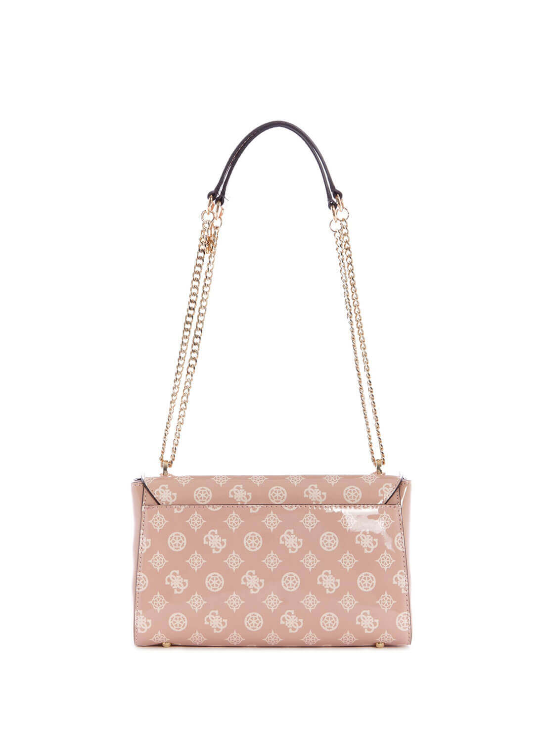GUESS Womens  Pink Katey Quattro G Shoulder Bag Satchel PG787019 Back View