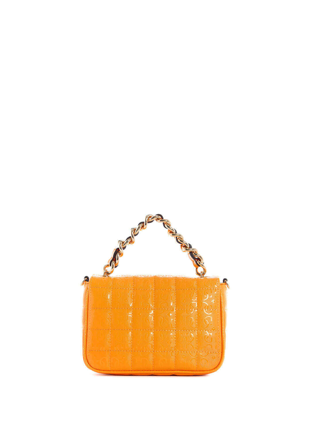 GUESS Womens Orange Kobo Mini Crossbody Bag GG841178 Back View