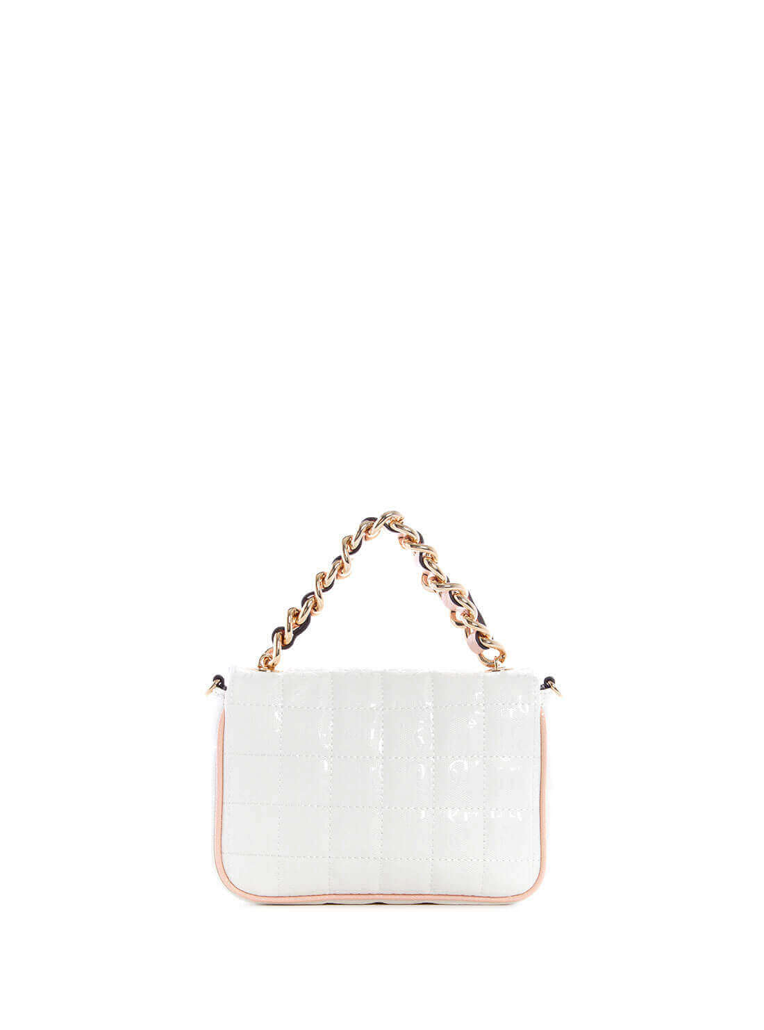 GUESS Womens White Kobo Mini Crossbody Bag GG841178 Back View