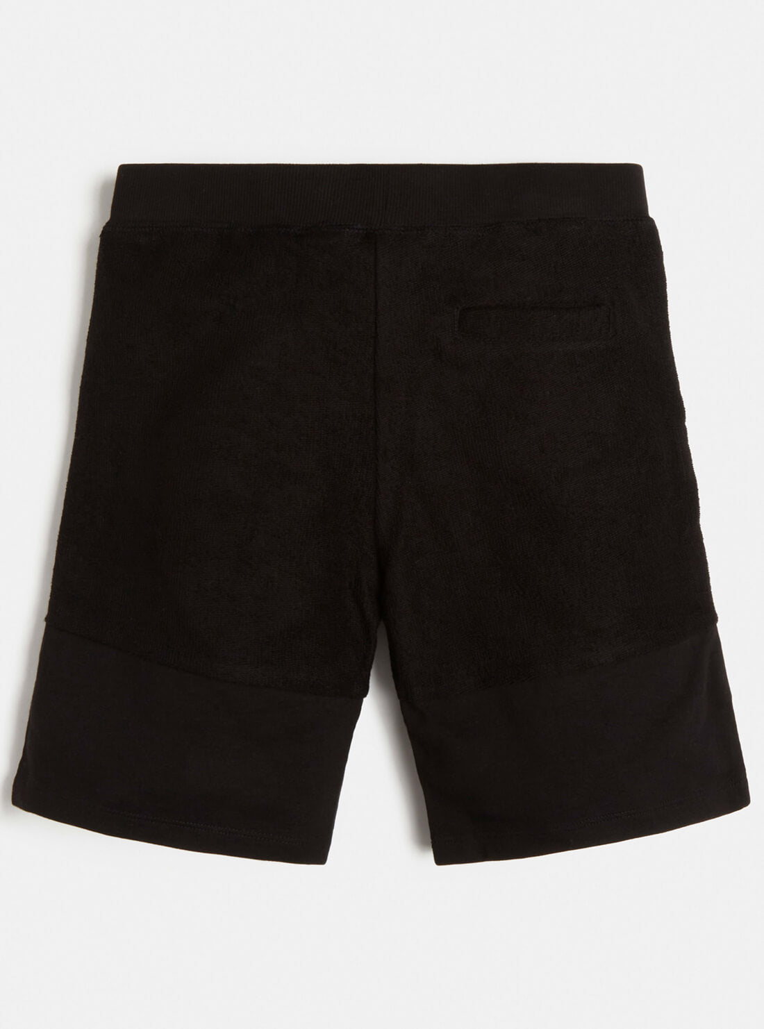 GUESS Big Boy Black Logo Active Shorts (7-16) L1RQ11KA6R0 Back View
