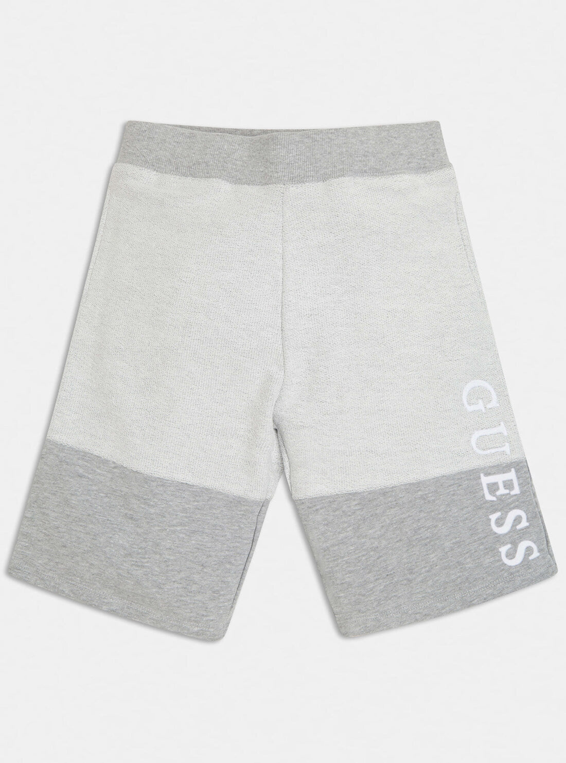 GUESS Big Boy Grey Logo Active Shorts (7-16) L1RQ11KA6R0 Front View