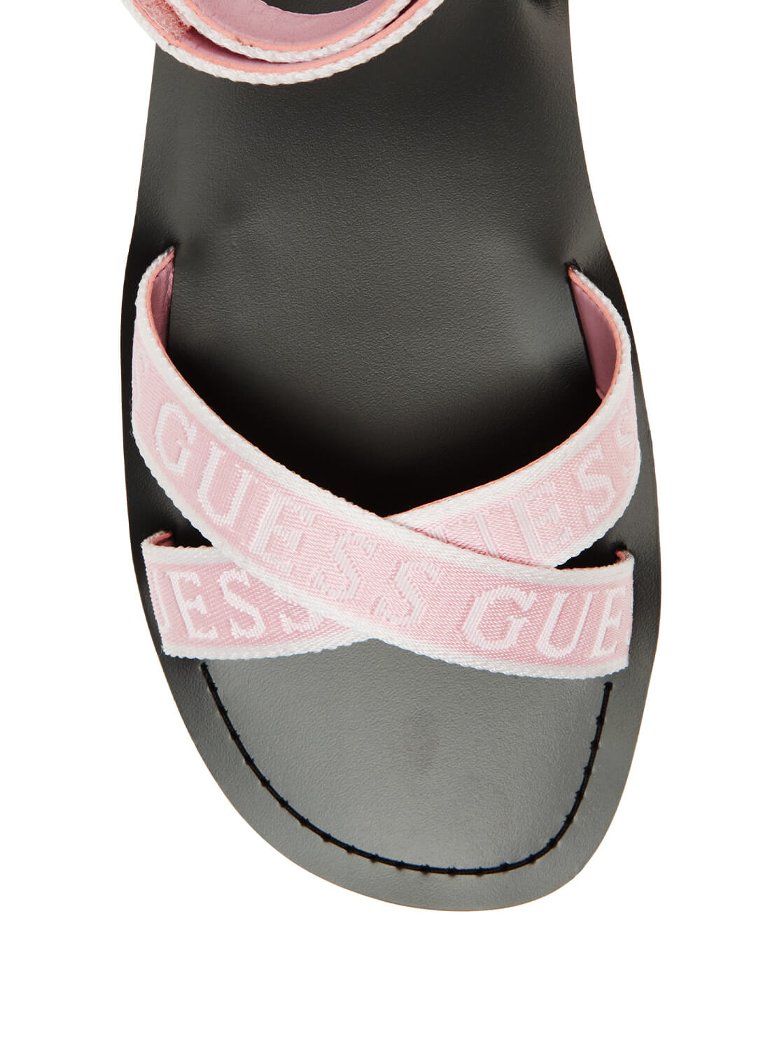 GUESS Womens Pink Logo Gleemi Sandals GLEEMI-A Toe View