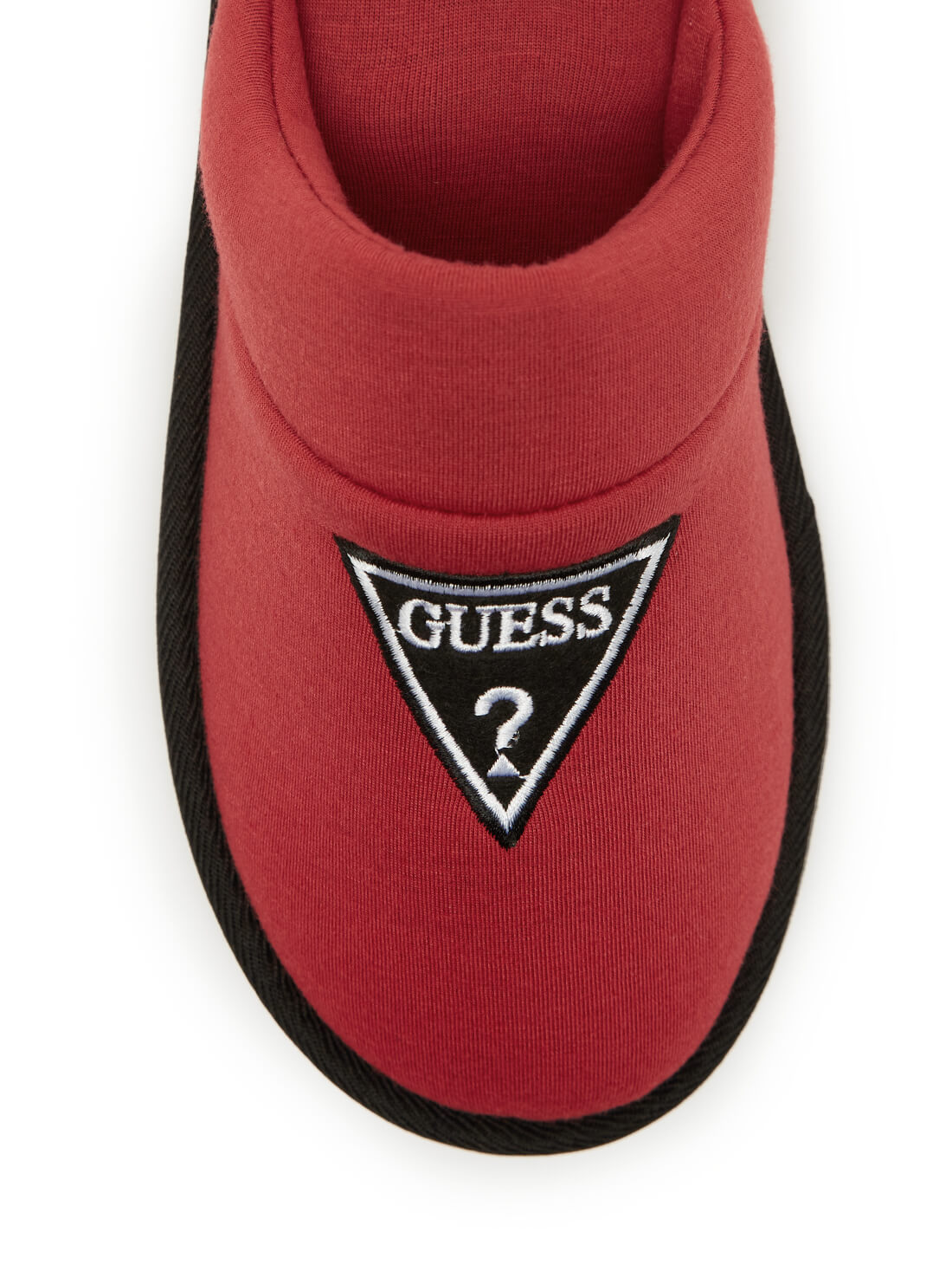 GUESS Mens Red Logo Xentro Slippers XENTRO Top View