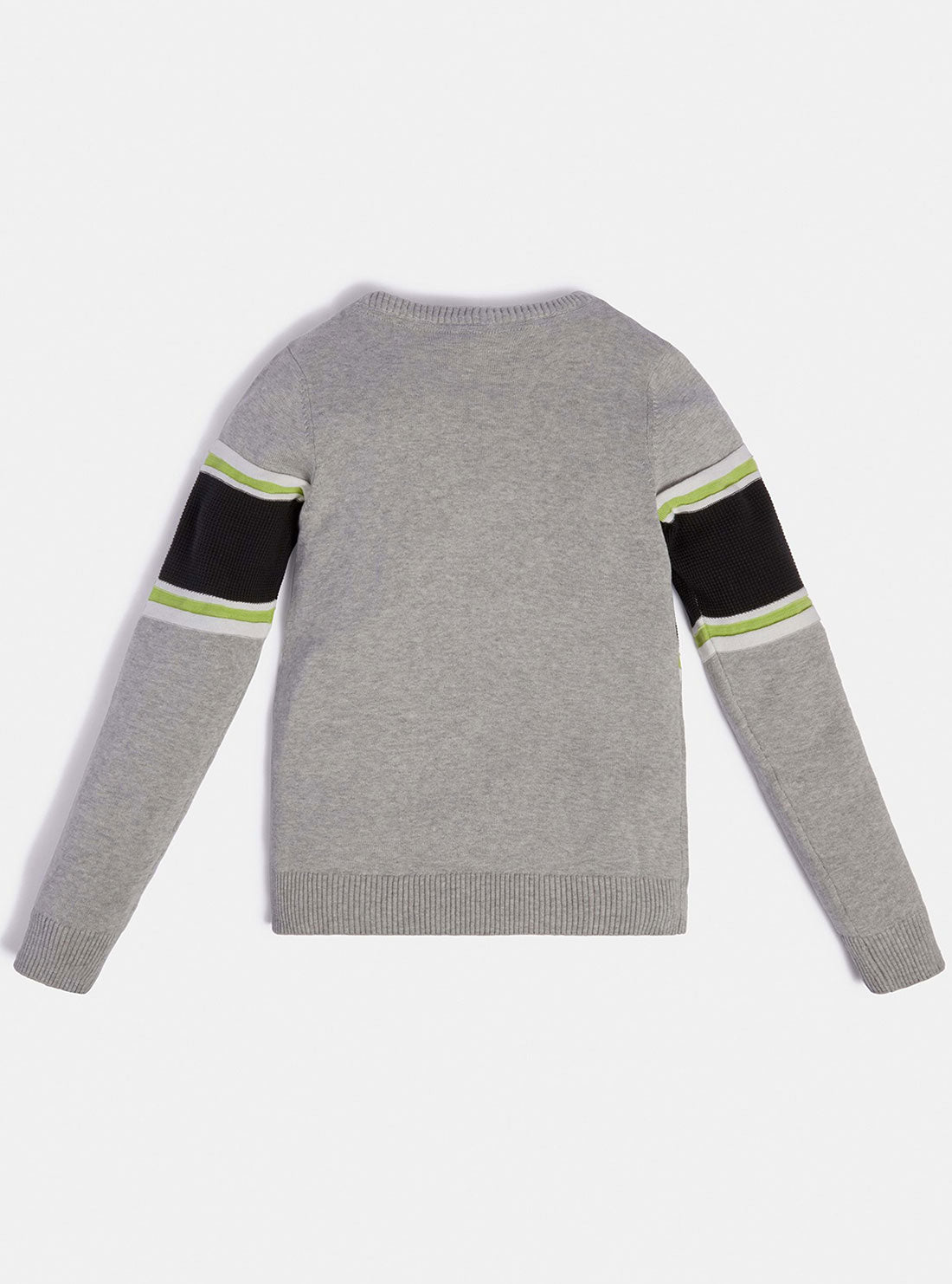 GUESS Big Boy Grey Multi Long Sleeve Jumper (7-16) L1YR01Z2S40 Back View