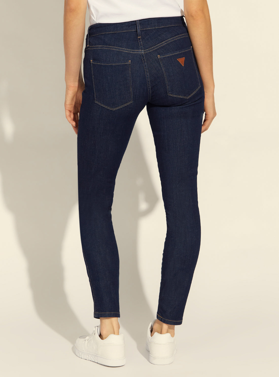 GUESS Womens Mid-Rise Sexy Curve Denim Jeans in Balea Wash WB9AJ3D35U1 Back View