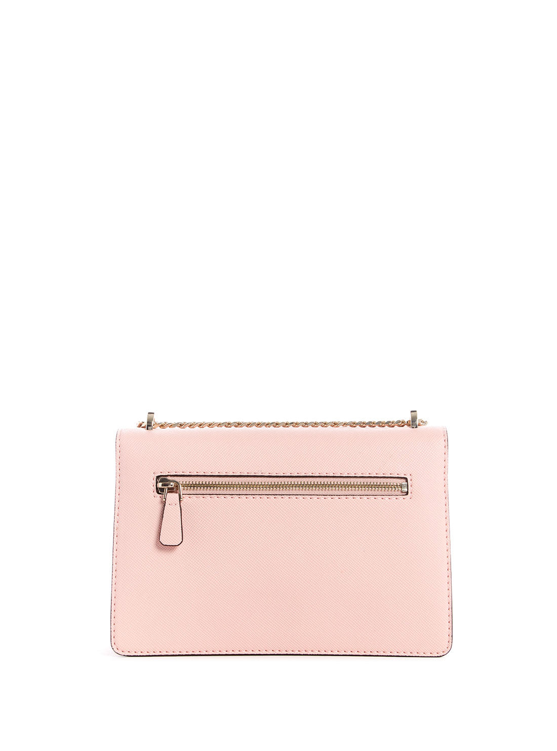 GUESS Women's Pink Katey Convertible Crossbody AG787021 Back View