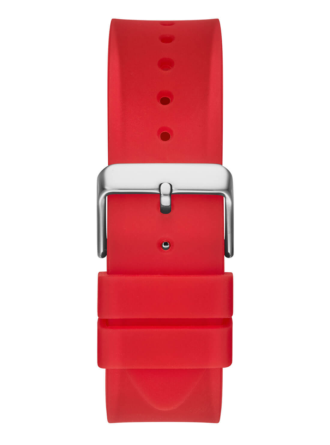 GUESS Mens Red Phoenix Silicone Watch GW0203G5 Back View