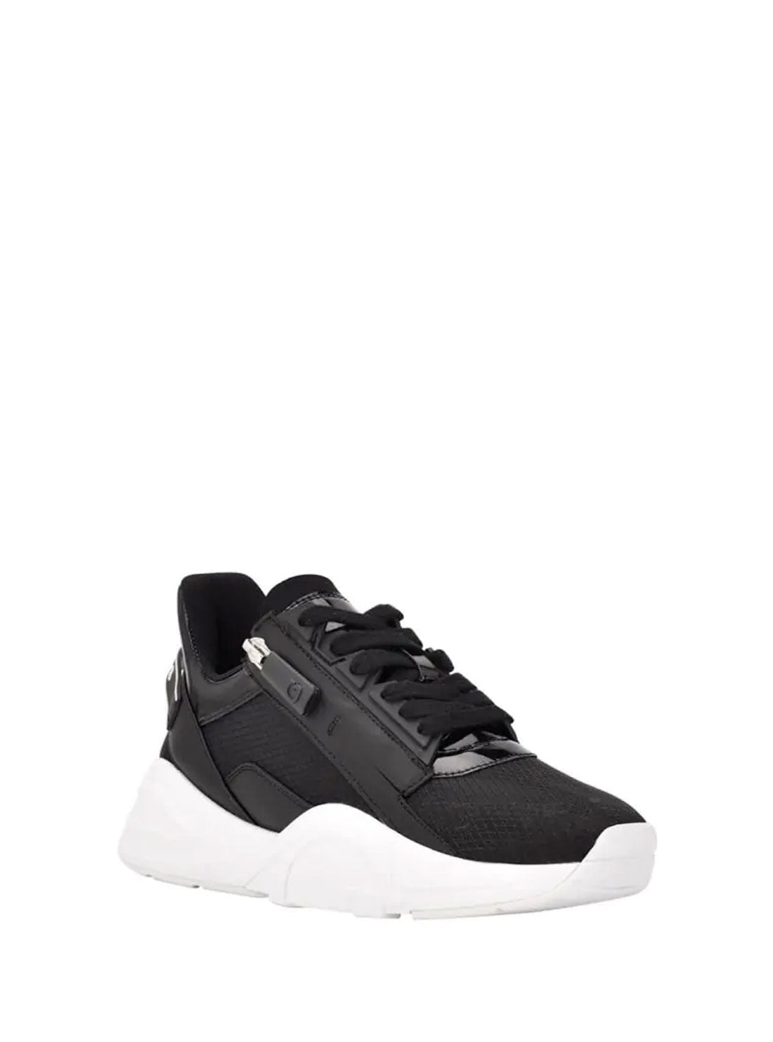 GUESS Women's Black Sporty Bailian SneakersBAILIAN2 Front Side View
