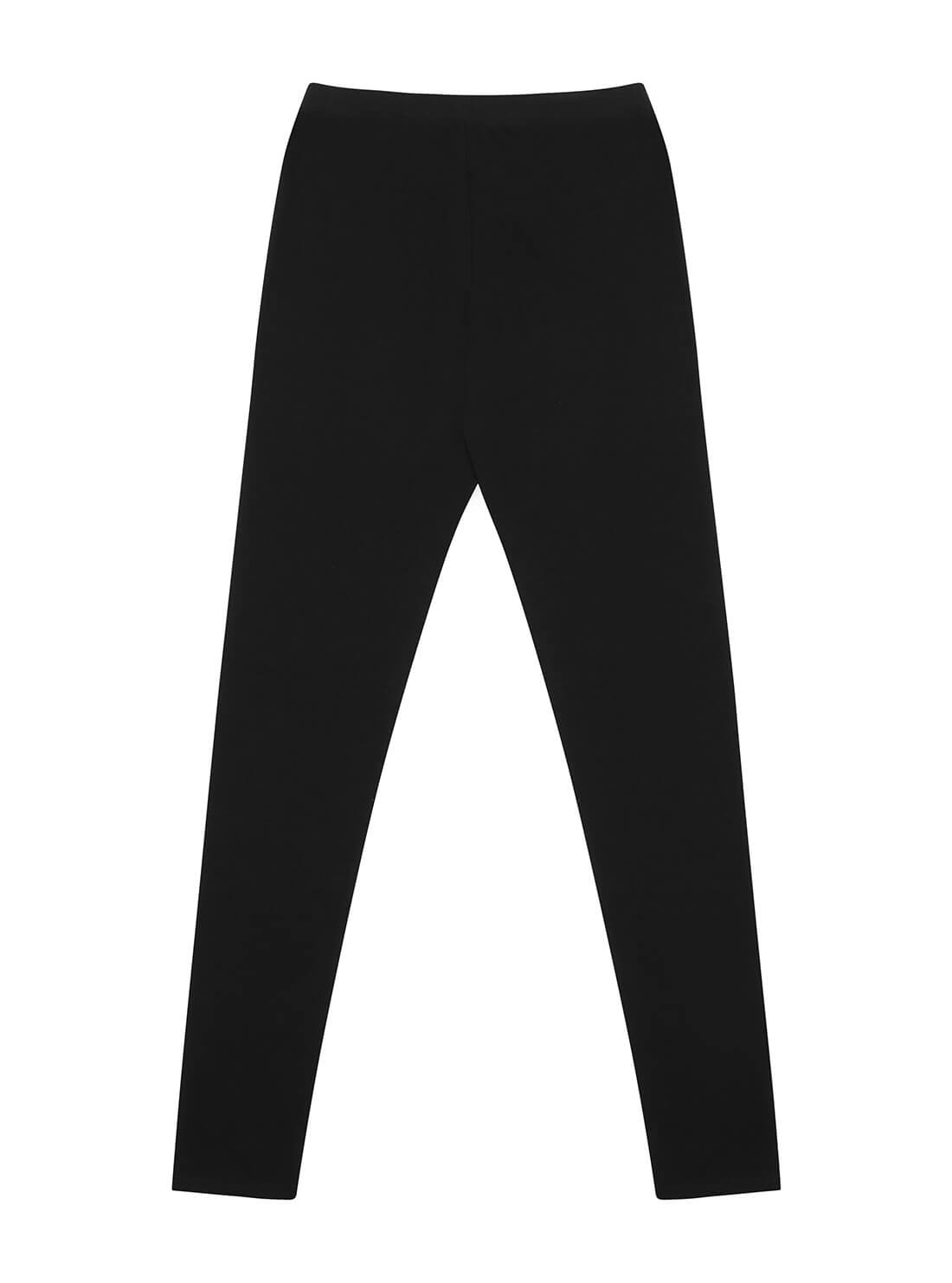 GUESS Kids Girls Black Studded 1981 Active Tights (7-16) J1YB01J1311 Back View