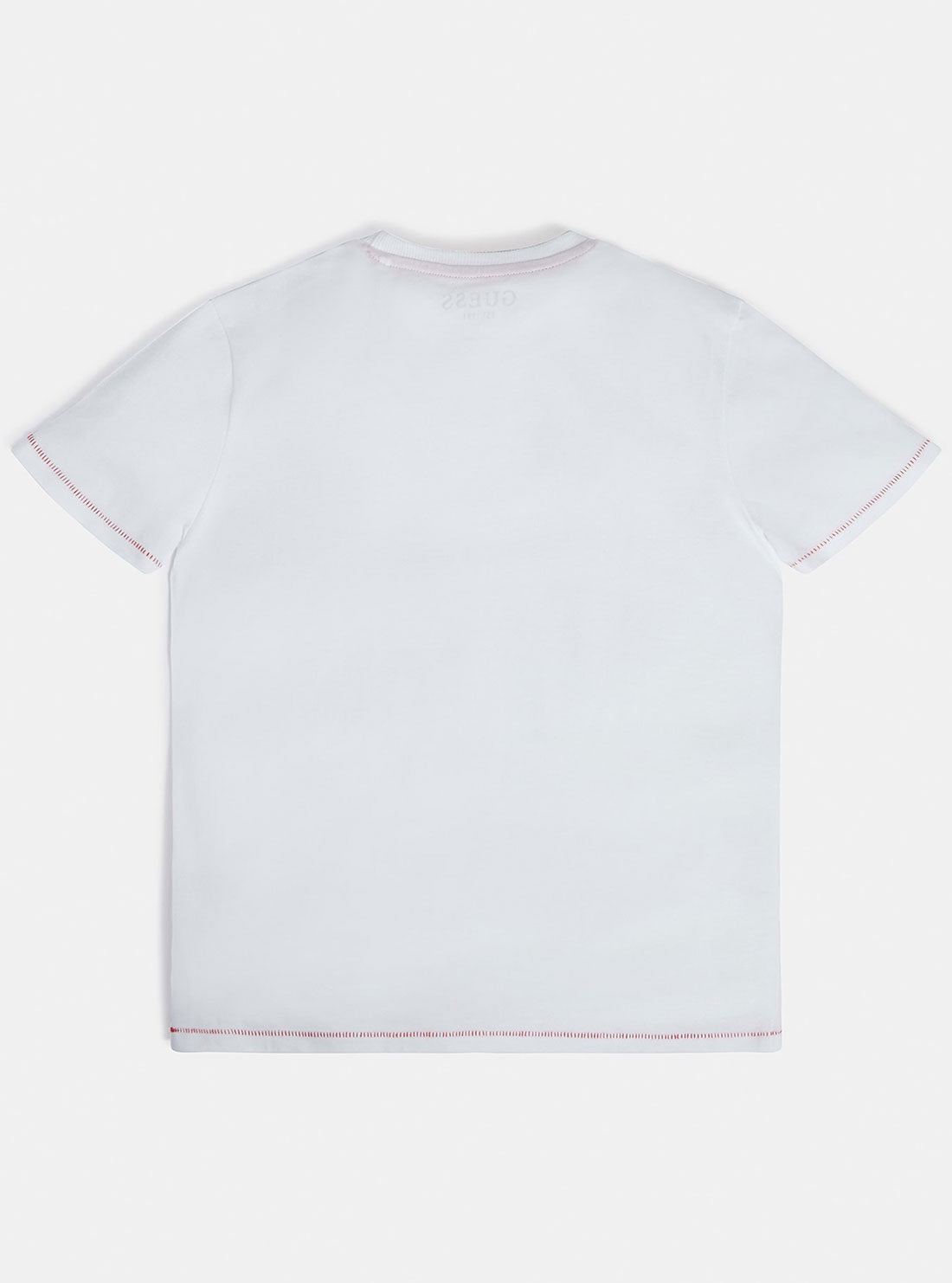 GUESS Big Boy White Graphic 1981 T-Shirt (7-16) L1YI00K8HM0 Back View