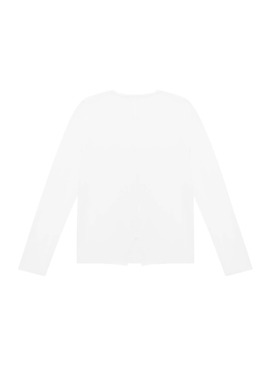 GUESS Big Girls White Never Give Up T-Shirt (7-16) J1YI15K6YW1 Back View