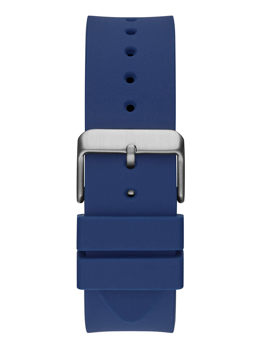 GUESS Mens Blue Phoenix Silicone Watch GW0203G7 Back View